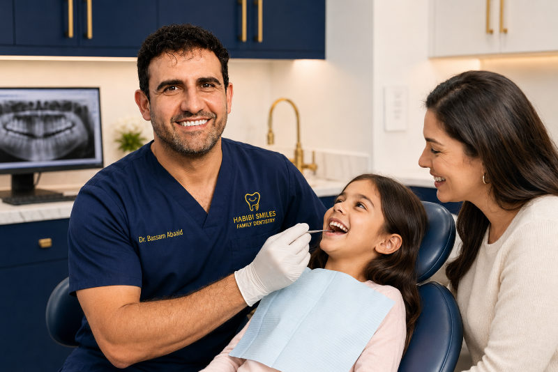 Family dentistry for children and adults at Habibi Smiles in Richardson, TX