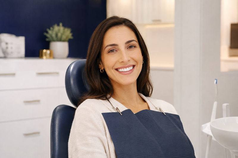 Professional teeth whitening treatment at Habibi Smiles Family Dentistry